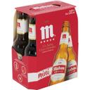Cerveza mahou, pack botellín 6x20 cl