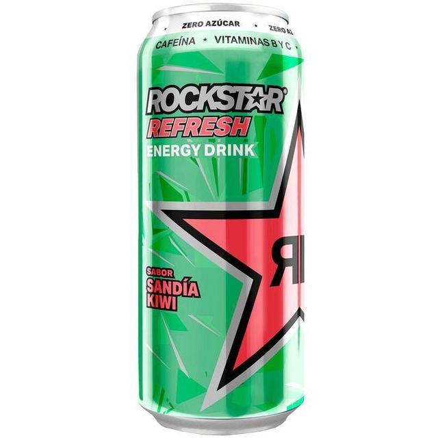 ROCKSTAR Bebida energética sabor sandía y kiwi lata 500 ml