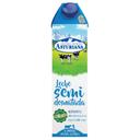 Leche semidesnatada asturiana, brik 1 litro