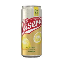 Gaseosa La Casera limón 0% calorías y azucares lata 33 cl