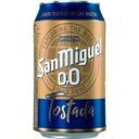 Cerveza tostada 0,0 san miguel, lata 33 cl