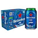Cerveza Heineken Lager 0,0 alcohol pack 12 latas 33 cl