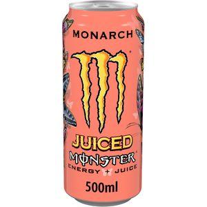 Bebida energética monarch Monster lata 500 ml