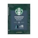 Café cápsulas espresso roast Starbucks compatible con Nespresso 18 ud
