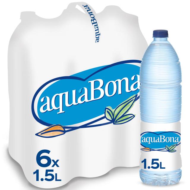 Agua mineral natural Aquabona pack 6 x 1.5 l