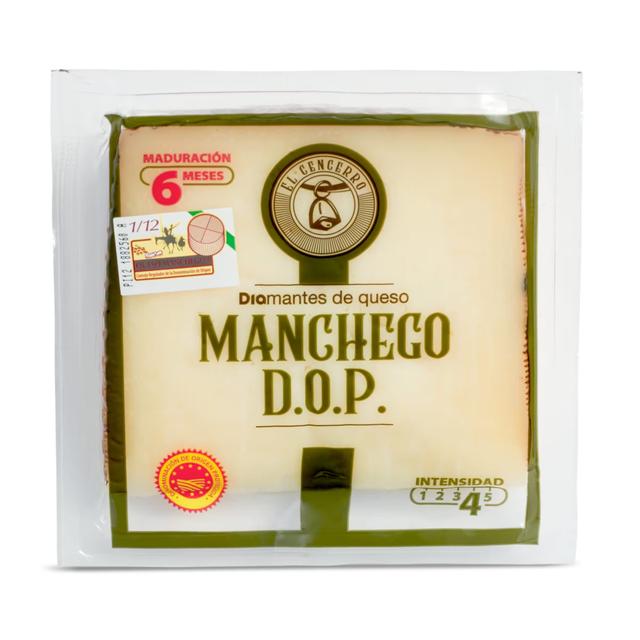 Queso curado manchego D.O.P. El cencerro 250 g