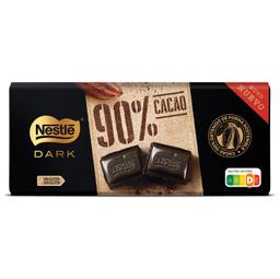 Chocolate negro 90% cacao Nestlé Dark sin gluten 110 g