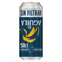 Cerveza El Águila sin filtrar lata 50 cl