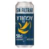 Cerveza rubia especial El Águila Sin filtrar lata 50cl