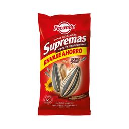 FACUNDO Supremas Pipas degirasol de calidad superior 190 g