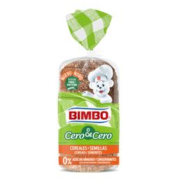 Pan de molde cereales y semillas Cero&Cero Bimbo 360 g