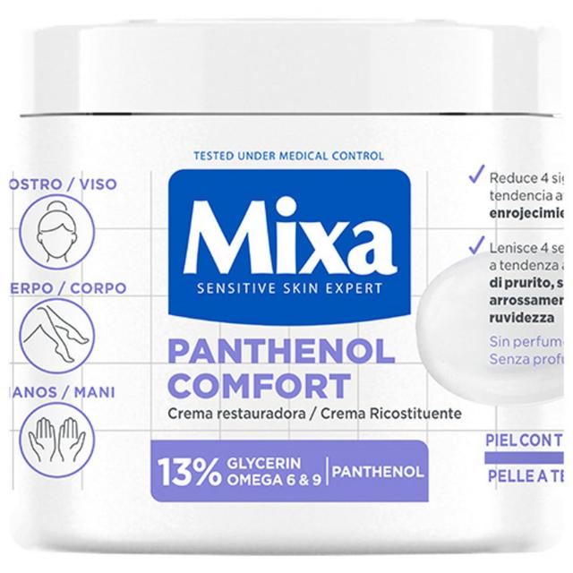 Crema restauradora panthenol comfort para piel con tendencia atópica Mixa 400 ml