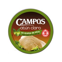 CAMPOS Atún claro en aceite de oliva 104 g