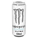 Bebida energética MONSTER Ultra White Zero azúcar lata 50 cl