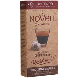 Café orgánico intenso compatible nespresso novell, caja 10 uds