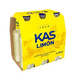 Refresco KAS limón pack 6x20 cl