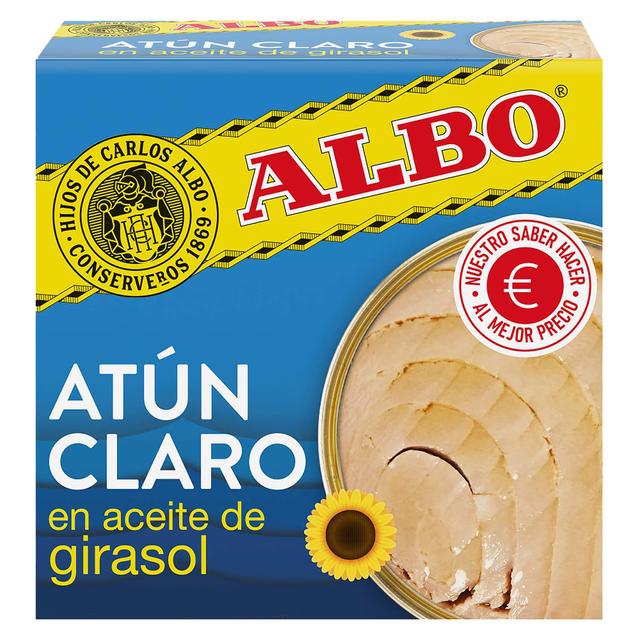 Atún claro en aceite de girasol Albo lata 67 g