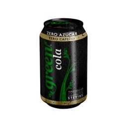 Green Cola zero azúcar zero cafeína lata 33 cl