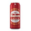 Cerveza rubia especial Mahou 5 Estrellas lata 50cl