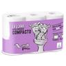 Papel higiénico compacto doble rollo La Llama Dia bolsa 6 unidades