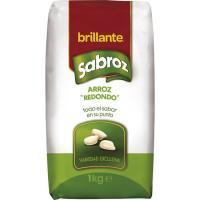 Arroz redondo brillante sabroz, paquete 1 kg