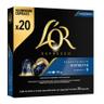Café cápsulas L'OR Espresso Ristretto descafeinado 20 unidades 104 g