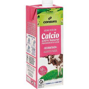 Leche Calcio Desnatada. Brik