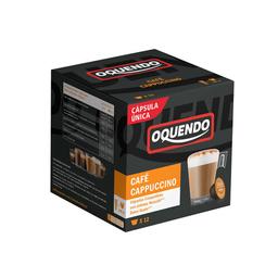 OQUENDO Café en cápsulas cappuccino 12 uds