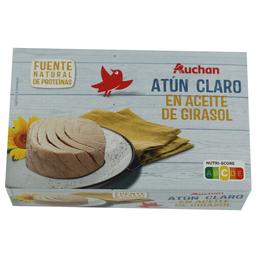 PRODUCTO ALCAMPO Atún claro en aceite de girasol lata de 143 g