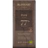 Chocolate negro ecológico 77% cacao perú blanxart, tableta 100 g