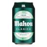 Cerveza MAHOU clásica lata 33 cl