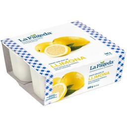 Yogur sabor limón la fageda, pack 4x125 g
