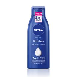 Body milk nutritivo para piel seca Nivea 400 ml