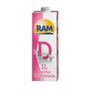 Leche desnatada ram, brik 1 litro