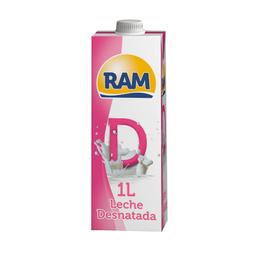 Leche desnatada RAM brik 1 l