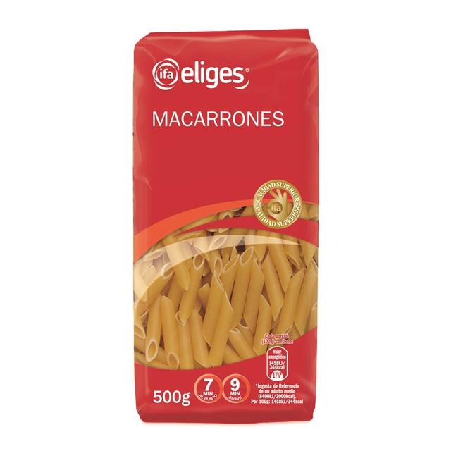 Macarrones IFA ELIGES 500 g