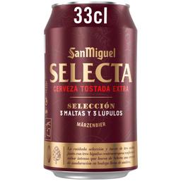 Cerveza tostada extra San Miguel Selecta lata 33 cl
