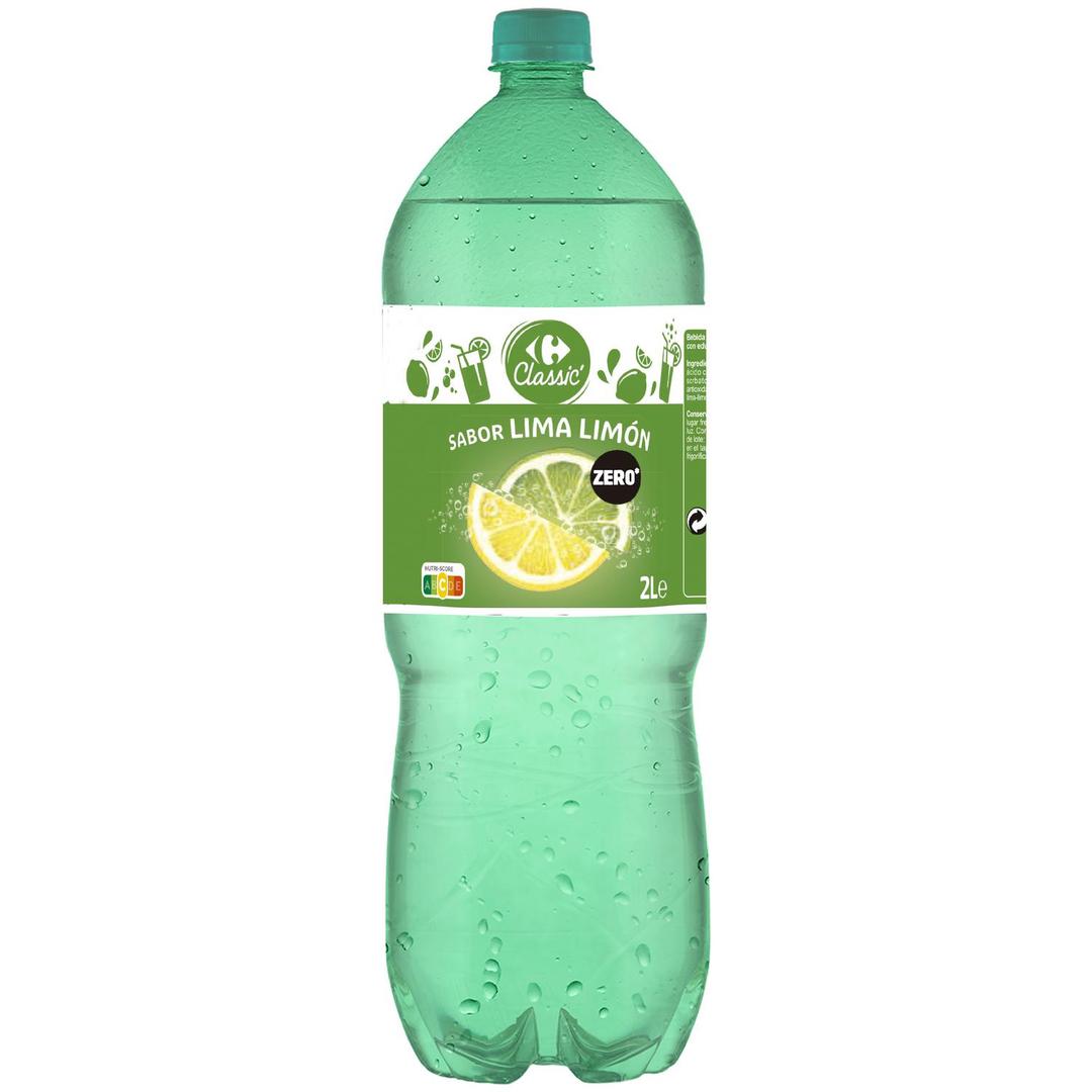 Refresco de lima-limón con gas