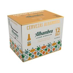 ALHAMBRA Especial Cerveza botella 12 x 25 cl