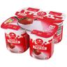 Yogur sabor fresa Carrefour Classic' pack de 4 unidades de 125 g