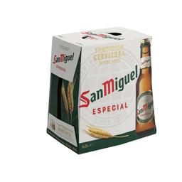 Cerveza SAN MIGUEL botellín pack 6x25 cl