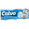 Atún claro en aceite de girasol calvo, pack 3x65 g