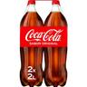 Refresco de cola coca cola, pack 2x2 litros