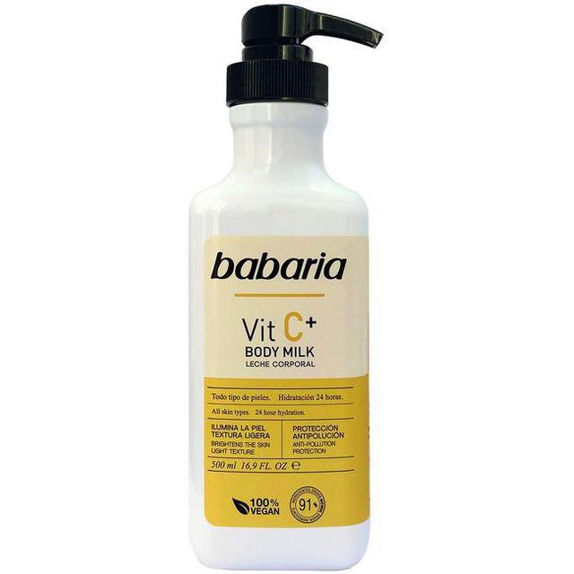 Loción corporal vitamina c babaria, dosificador 500 ml