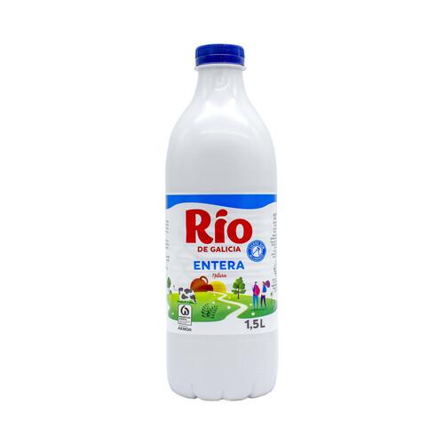 RÍO Leche entera de vaca, de origen gallego 1.5 l