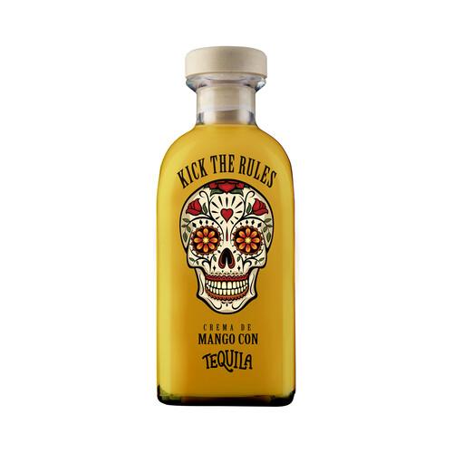 KICK THE RULES Crema de mango con tequila KICK THE RULES botella 70 cl