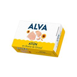 Atún en aceite de girasol ALVA 190 g pn