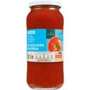 Tomate frito sin sal y sin azúcar eroski, frasco 550 g