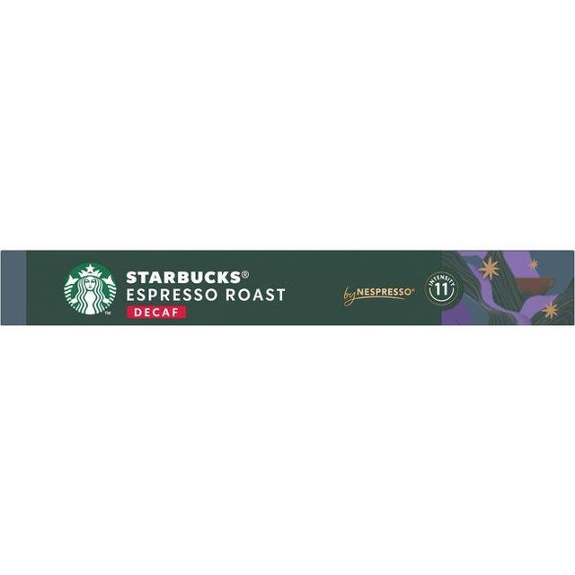 Café espresso descafeinado comp nespresso starbucks, caja 10 uds