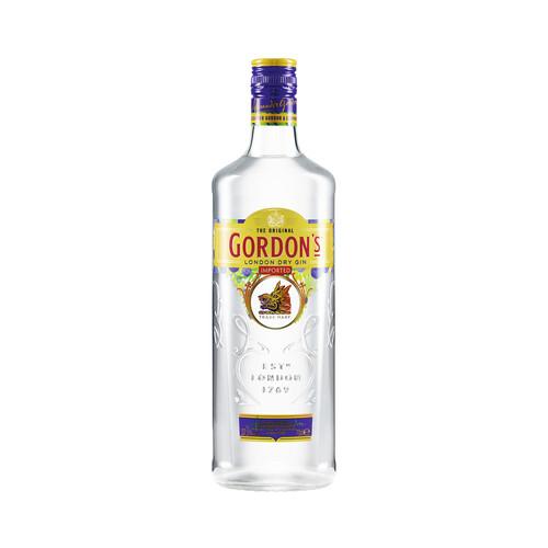 GORDON'S Ginebra inglesa tipo London dry gin 1 l